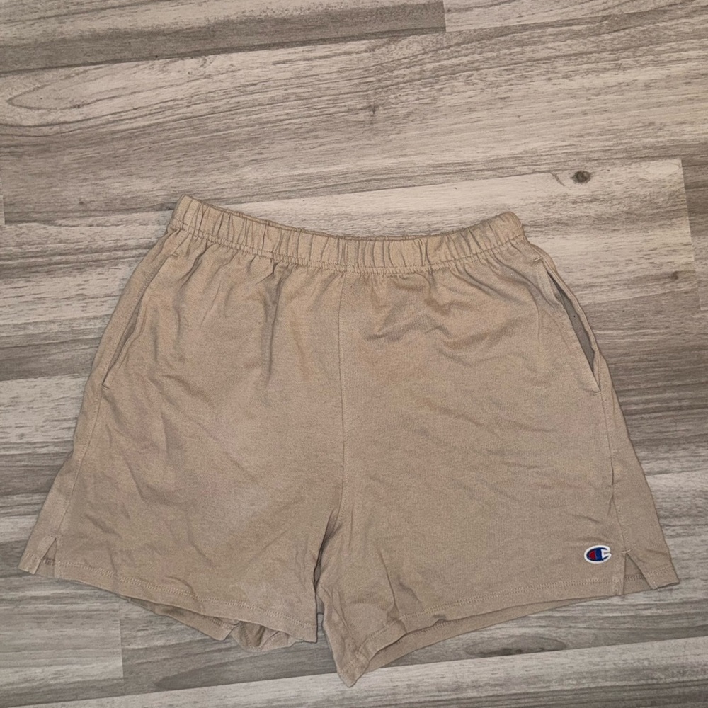 Champion Tan Cotton Shorts